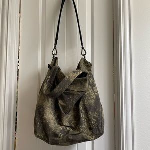 Lululemon crossbody gym bag.  100% washable.